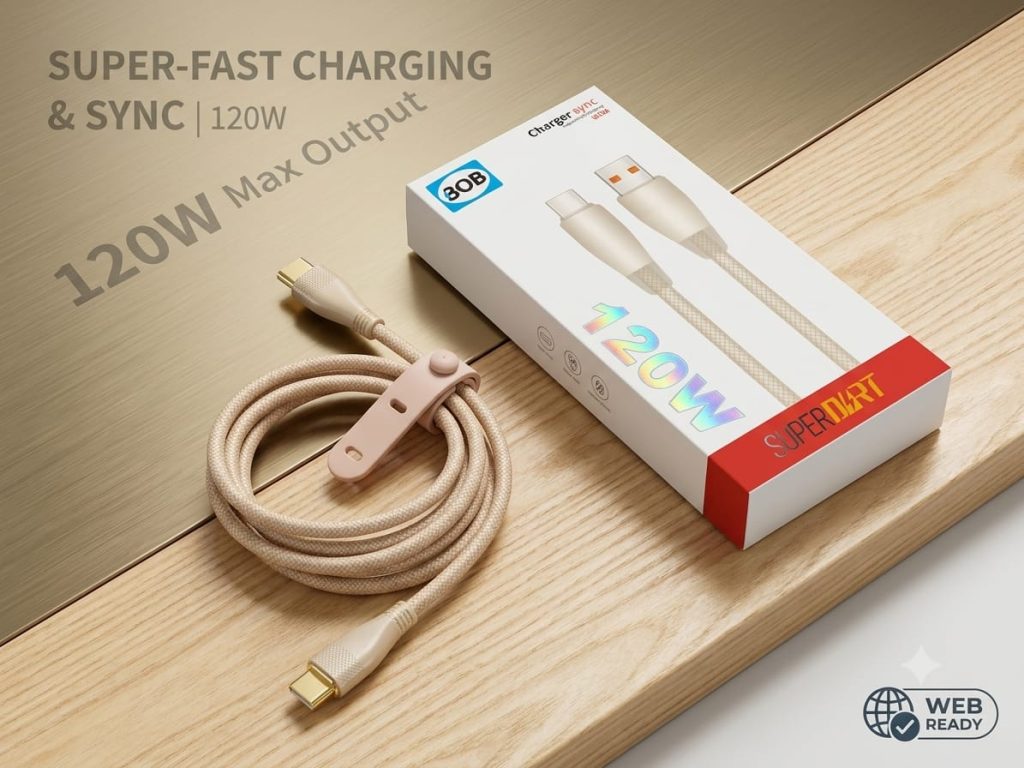 Fast charging type c -cable
